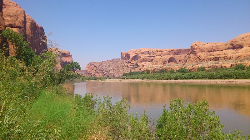 Le Colorado en aval de Moab