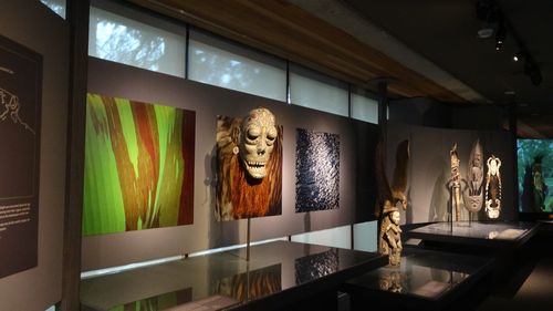 Salle d'ethnologie au MOA de Vancouver