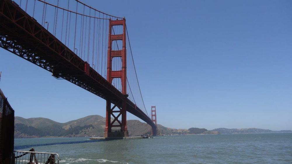 Sous le Golden Gate